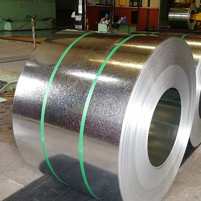 طومار فولادی گالوانیزه گرم ASTM A653 Dx51d Z275 250g / M2
